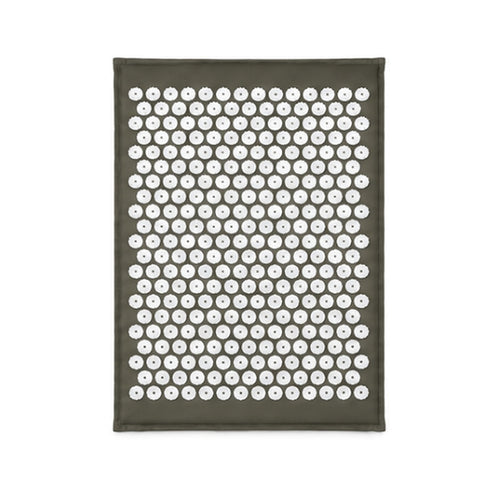 Acupressure mat laid flat